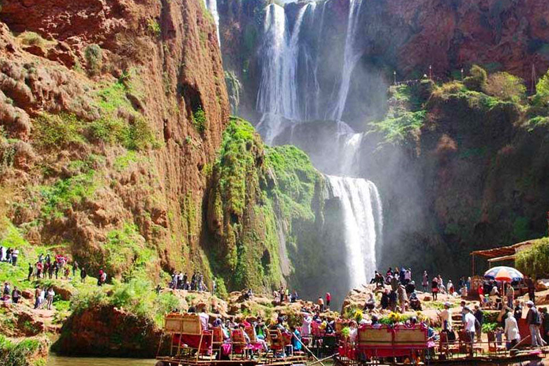 Excursión de un día completo desde Marrakech a las Cascadas de Ouzoud